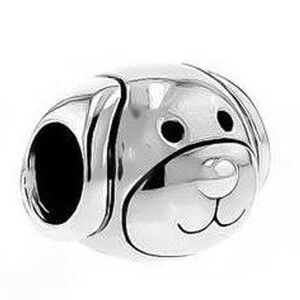 Pandora Devoted Dog Puppy Charm - Sterling Silver S925 - NWT